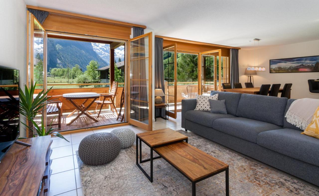 Apartment Arven Lauterbrunnen Esterno foto